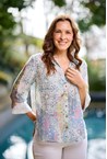 LILLIAN BLOUSE - mosaic til